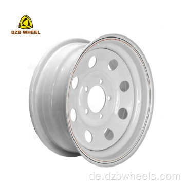 Weiße Felgen 8 Spoke14x5.5 Anhängerräder